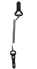 Zebra EC50/EC55 Tethered Coil w/ Clip & Adapter