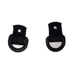 Zebra D-Clips that Screw to the Rugged Frame