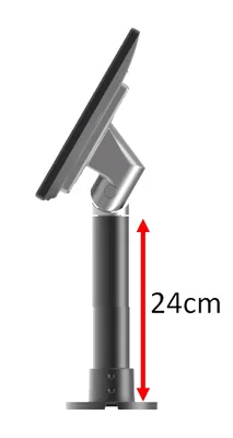 FEC XPOLE POLE 240MM BLK + CDU ADAPTERS