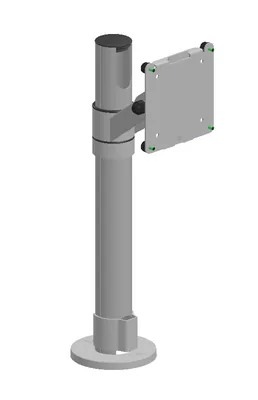 Ergonomic Solutions SpacePole VESA Hook-On Pole Mount