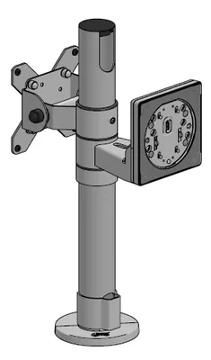 SpacePole Dual Screen Mount