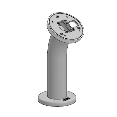 Ergonomic Solutions SpacePole Curved SP1 Fixed Pole