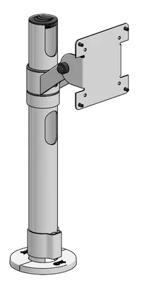 Ergonomic Solutions Spacepole Essentials Standard Mount