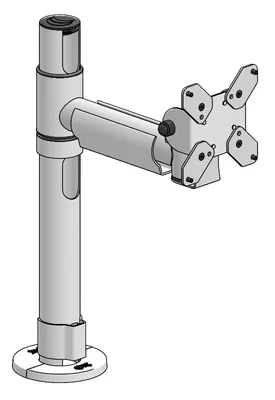 Ergonomic Solutions Spacepole Essentials 200mm Swing Arm Mount