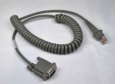 Datalogic CAB408 RS232 Coil PWR 9PIN Fem