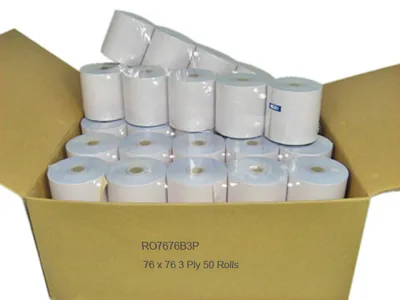 Calibor 3Ply Paper  76X76 50 Rolls /  Box