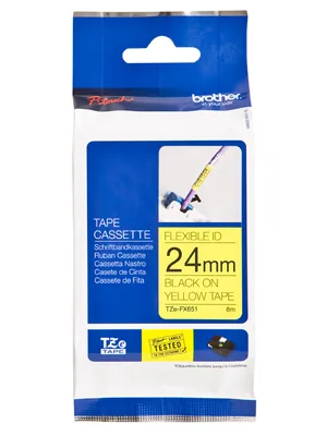 Brother TZe-FX651 Flexible ID Tape
