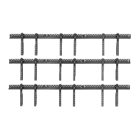 Atdec 3 x 3 video wall mount for 37" to 47" displays