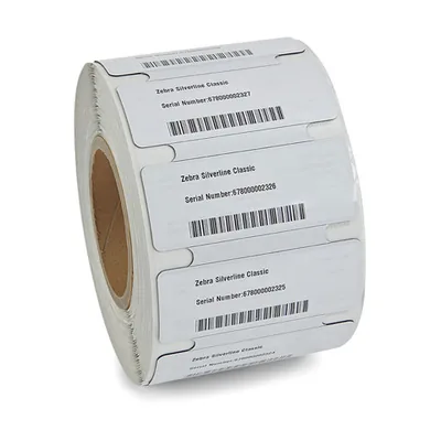 Zebra Permanent Plain Label, 100X400 250/R 76mm RFID