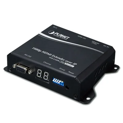 IHD-210PR (interface showing digital clock)