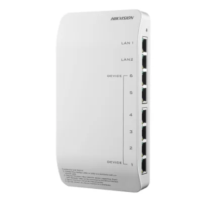 Hikvision Intercom 6 Port Video & Audio Distributor