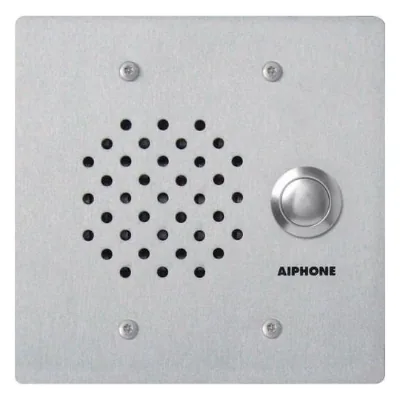 Aiphone LEM Series 2-Gang Stainless Steel Audio Sub Station