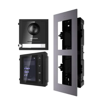 Hikvision 2nd Gen IP Intercom Kit, Door Station, Name Scroll Module