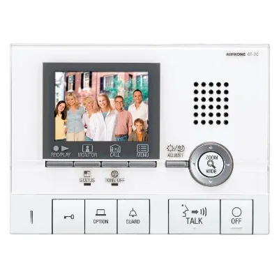 Aiphone GT Series Hands-free Colour Video Tenant Station w Memory