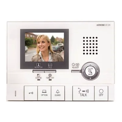 Aiphone GT Series Hands-free Colour Video Sub Station