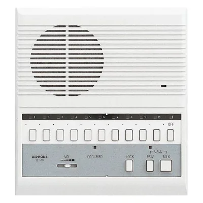 Aiphone LEF Series 10 Call Master Station, Surface Mount