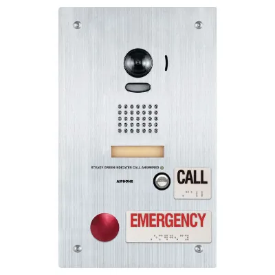 Aiphone IS Series Video with EMER Button