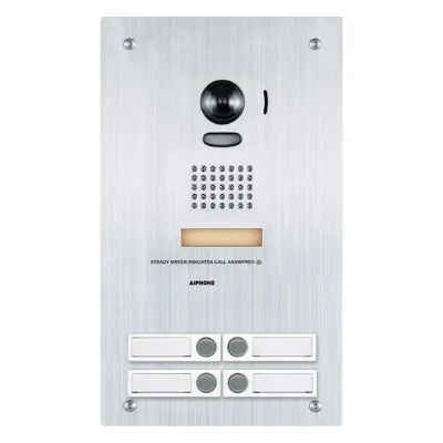 Aiphone IS Series 4 Button IP Video Door Station