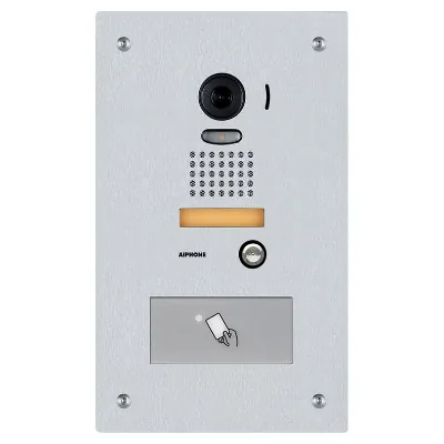 Aiphone JP Series Stainless Steel Door Station, HID Prox Reader
