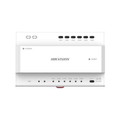 Hikvision 2nd Gen. 2 Wire Intercom, Video/Audio Distributor, Switch wi