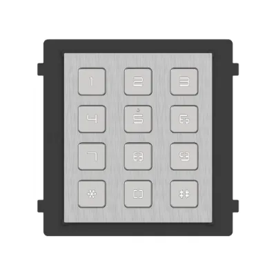 Hikvision 2nd Gen Intercom Keypad Module, IP65, 12VDC