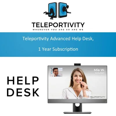 Teleportivity Advanced Help Desk, 1 Year Subscription