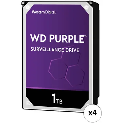 Western Digital WD Purple 1TB 64MB Surveillance HDD