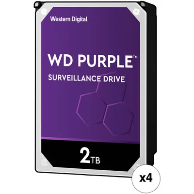 Western Digital WD Purple 2TB 64MB Surveillance HDD