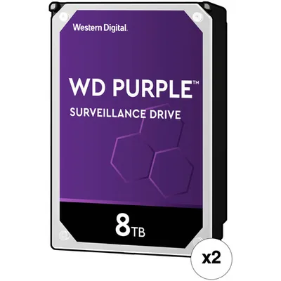 Western Digital WD Purple 8TB 64MB Surveillance HDD
