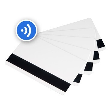 UHF RFID PVC card, Gen 2, w mag stripe
