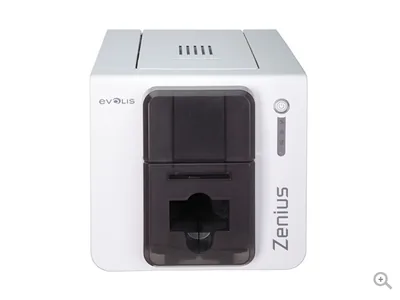 Zenius Card Printer rear view