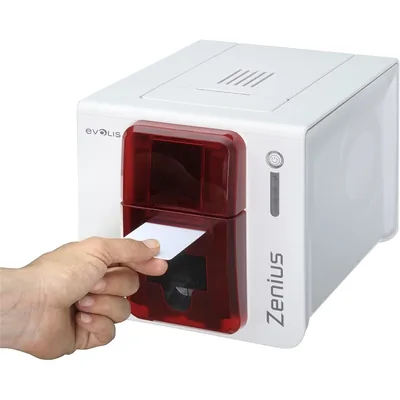 Zenius Card Printer in action