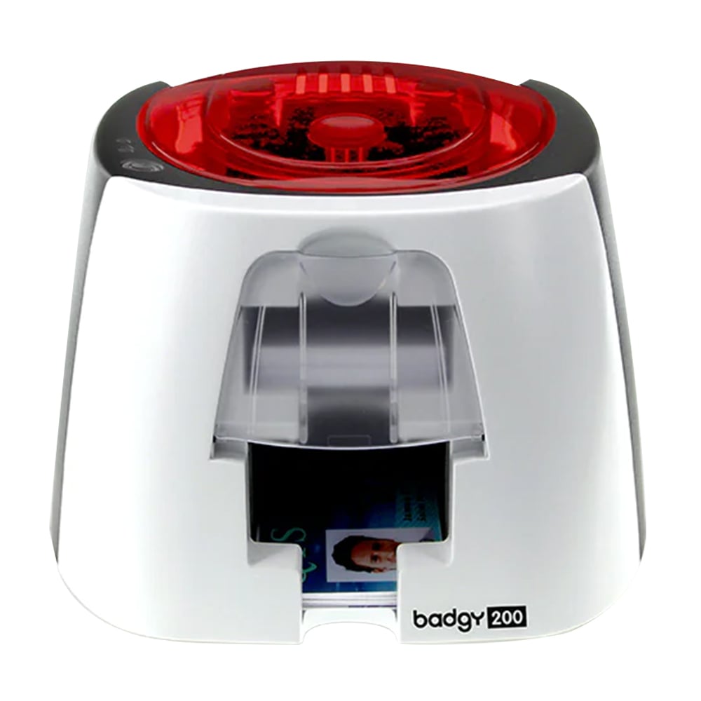 EvolisBadgy200ColourPlasticIDCardPrinterStarterPackage 2