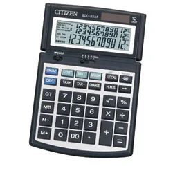 Citizen SDC-833A Business Calculator fon