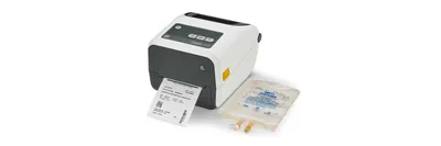 ZD420 with label
