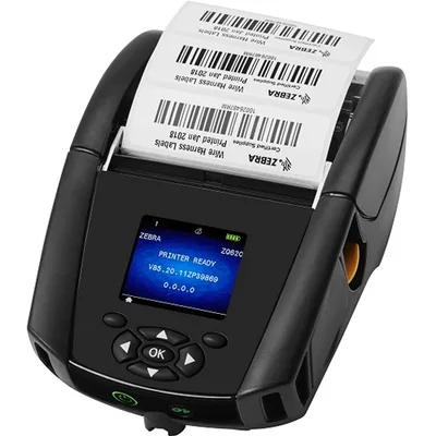 Zebra ZQ620 printing action