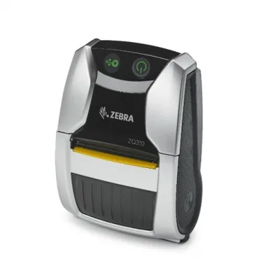 Zebra ZQ320 front view silver