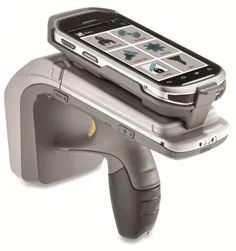 RFD8500 with mobile phone