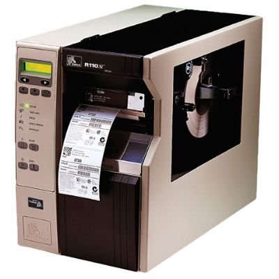 r110xi with printed label