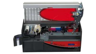 Evolis Securion Printer with top opened