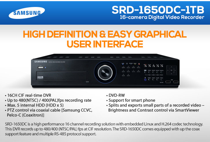 SRD-1650DC-1TB Intro