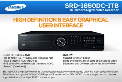 Samsung SRD-1650DC
