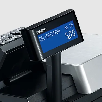 SR-C4500 showing LCD