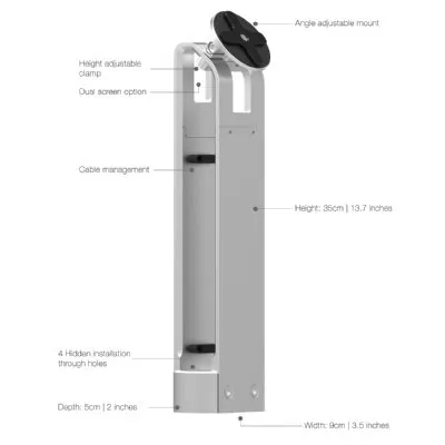pos-fl-main Parts and Dimensions