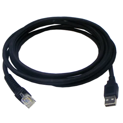 Datalogic 8-0734-08 USB Straight Cable  M1100i  1400i, QS2500
