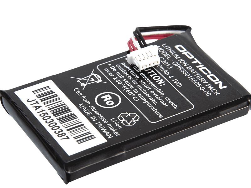 Rechargable Battery for the OPR3301 (back)