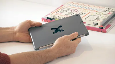 X-Lock mount on hand