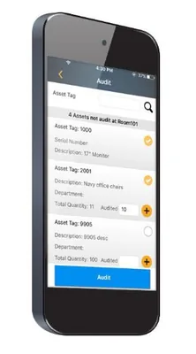 AssetCloud on phone
