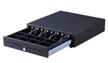 Retail Bundle cash drawer with tray open