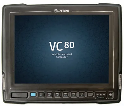 Zebra VC80 front view